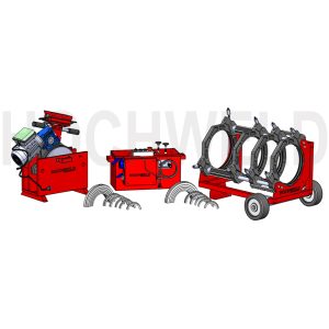315 butt welding machine for plastic pipes, high-quality fusion welding machine