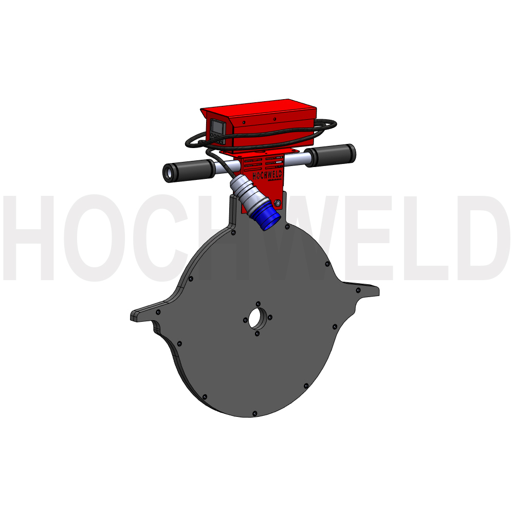 Pipe heater plate for PE pipe butt welding, high-performance heating tool